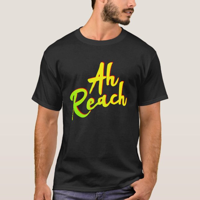 Camiseta Ah Reach Trinidad Carnival Soca 2019 (Frente)