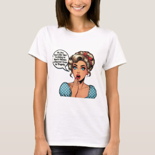 Camiseta Ah, Você Não Gosta de Mim – Garota Sarcástica