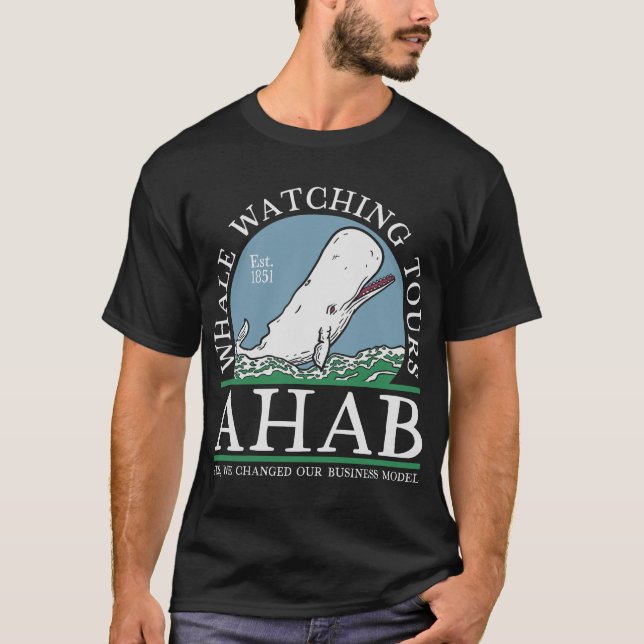 Camiseta Ahab Whale Watch (Frente)