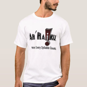Camiseta AhHa! t-shirt do logotipo do ku