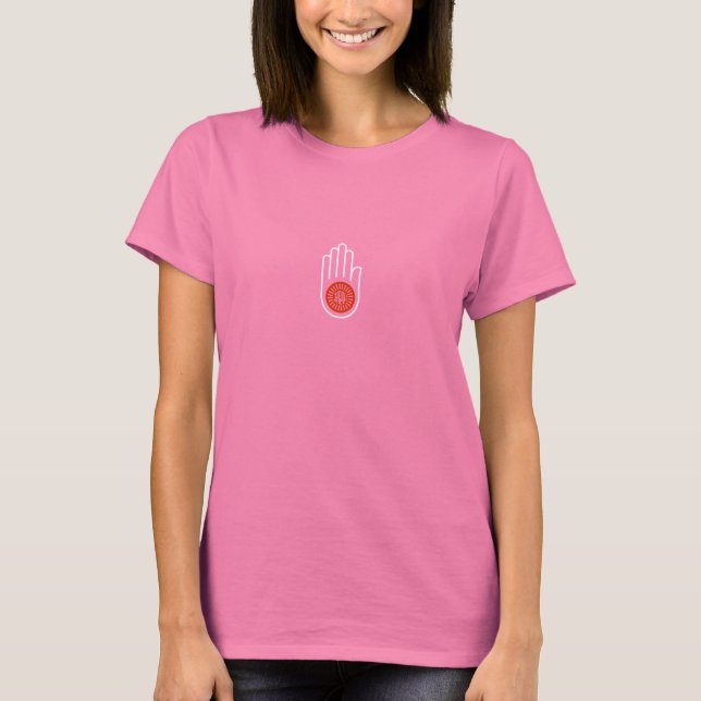 Camiseta AHIMSA (não-violência) (Frente)