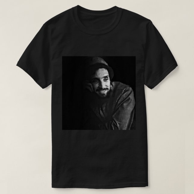 Camiseta Ahmad Shah Massoud 5 (Frente do Design)