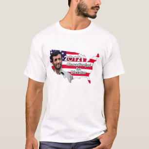 Camiseta Ahmadinejad para o ditador 2012 - o T dos homens