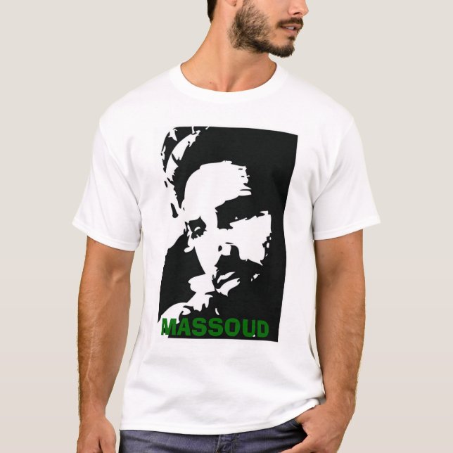 CAMISETA AHMED SHAH MASSOUD (Frente)