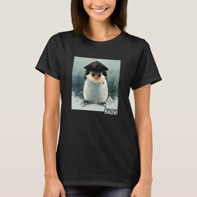 Camiseta Ahoy King Emperor Sea Bird Penguin Penguin (Frente)