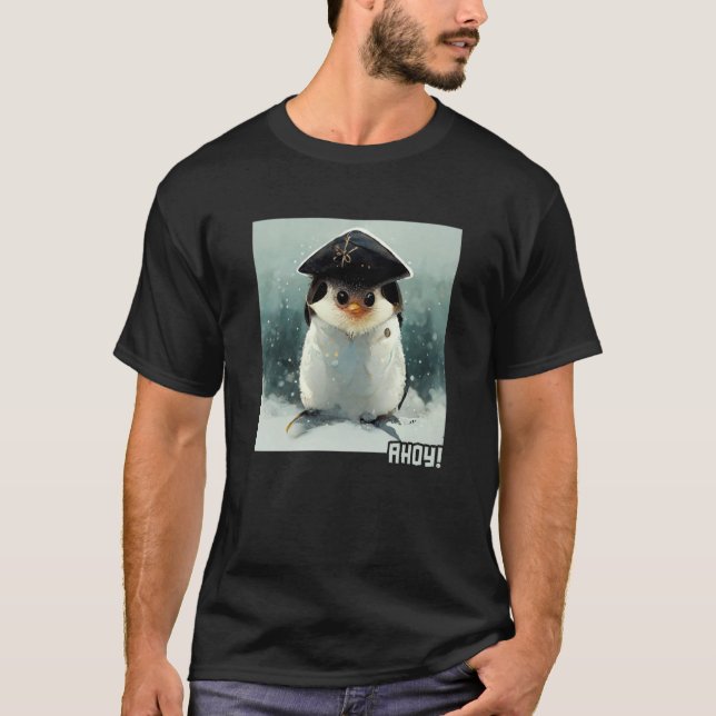 Camiseta Ahoy King Emperor Sea Bird Penguin Penguin (Frente)