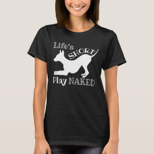 Camiseta AHT da "o T básico" das mulheres curtas vida