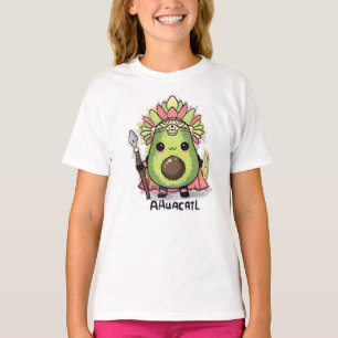 Camiseta Ahuacatl Aztec Warrior Avocado