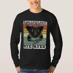 Camiseta Ai Ai Primatas Lêmures Madagascar  9