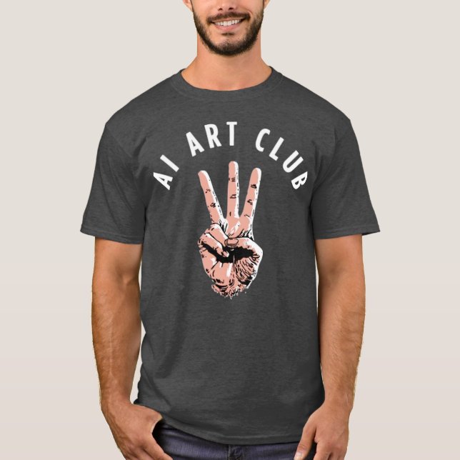 Camiseta AI Art Club (Frente)