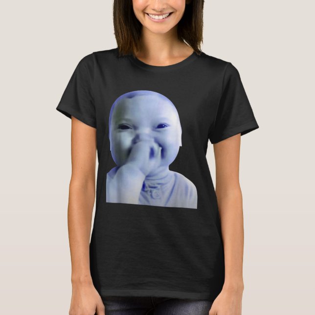 Camiseta Ai Baby You Swear Meme Funny Laughing Baby Meme Br (Frente)