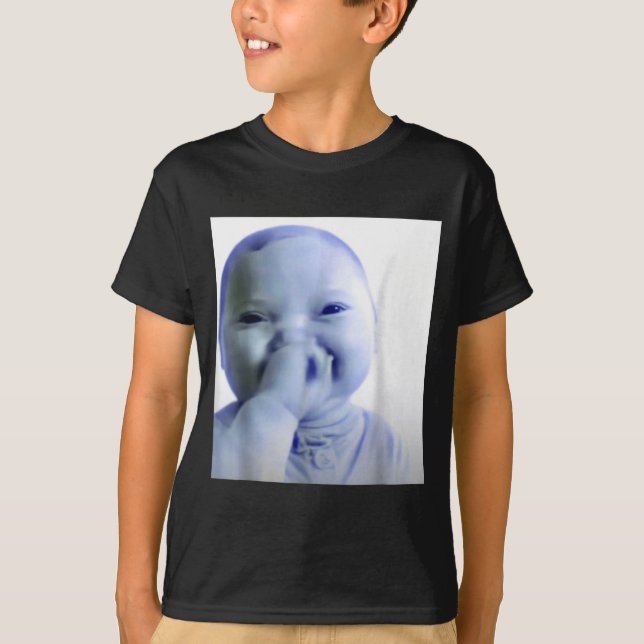 Camiseta Ai Baby You Swear Meme Funny Laughing Baby Meme Br (Frente)