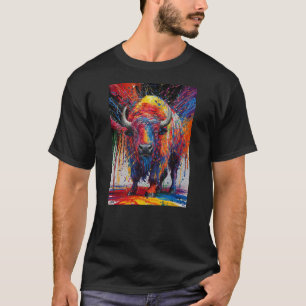 Camiseta AI Buffalo Art