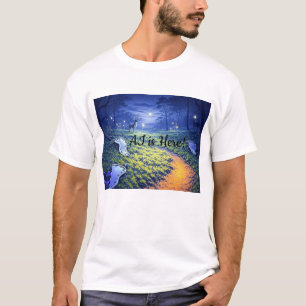 Camiseta AI está aqui T-Shirt