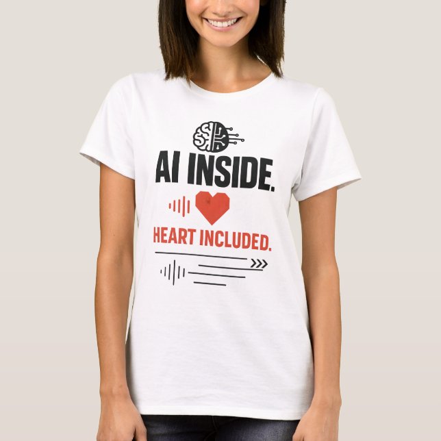 Camiseta AI Inside Heart T-Shirt (Frente)