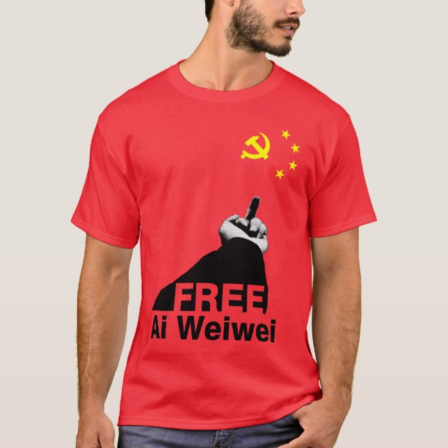 Camiseta Ai LIVRE Weiwei (Frente)