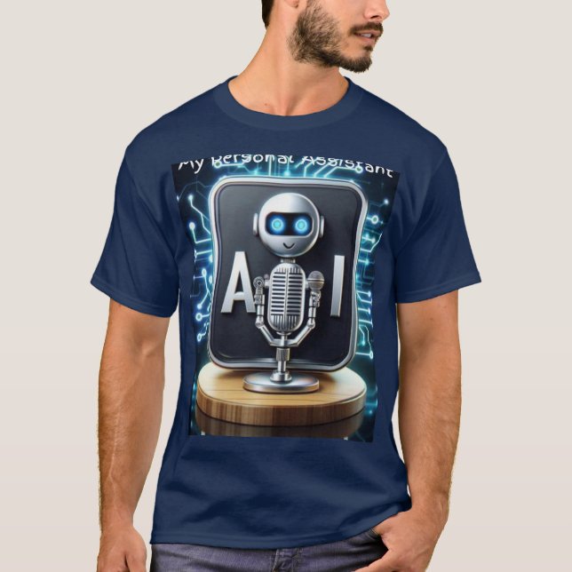 Camiseta 'AI: Minha Assistente Pessoal'! (Frente)