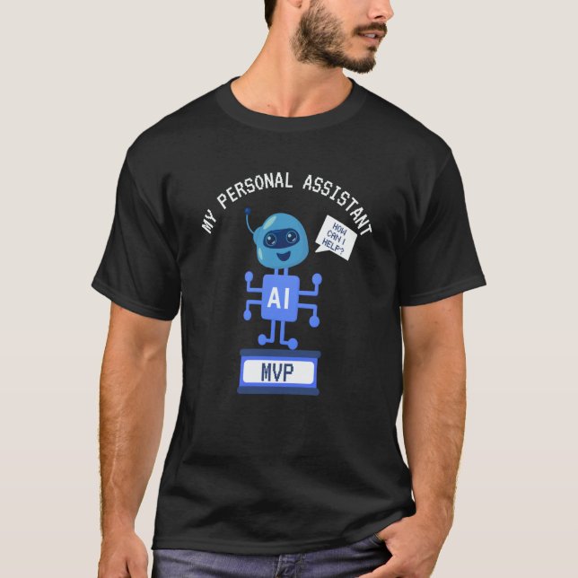 Camiseta AI MVP Personal Assistant Productivity (Frente)