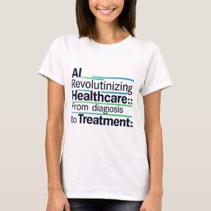 Camiseta AI Revolucionando a assistência médica