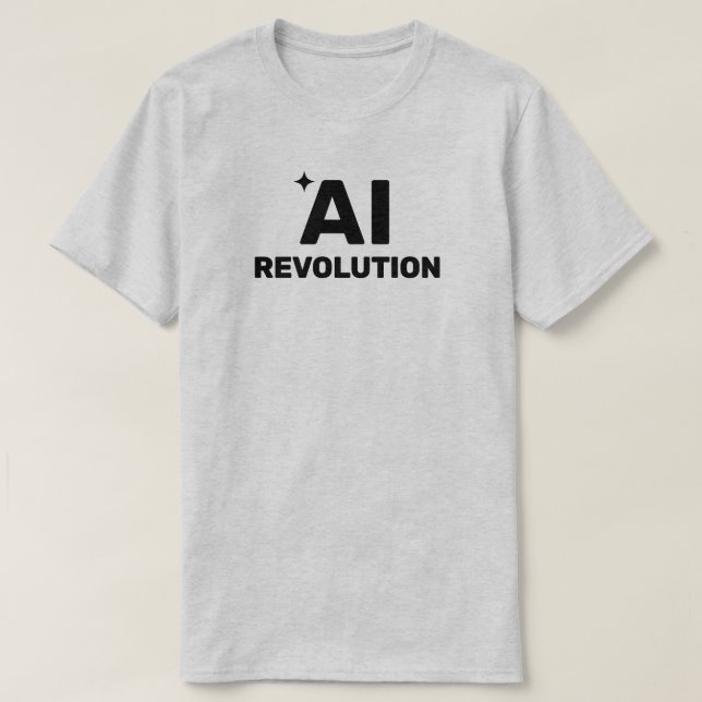 Camiseta AI Revolution™ (Frente do Design)