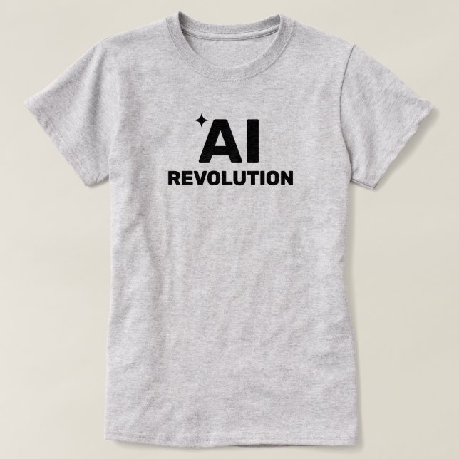 Camiseta AI Revolution™ (Frente do Design)
