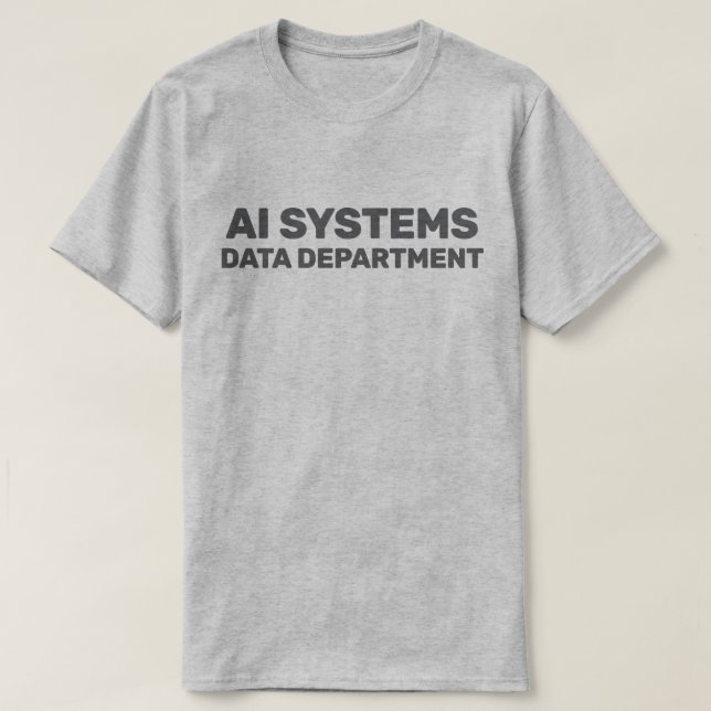 Camiseta AI Systems™ (Frente do Design)