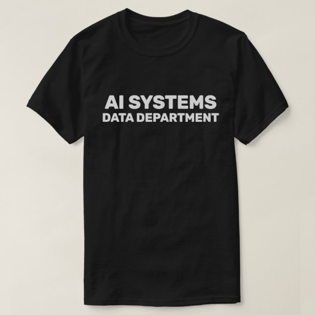 Camiseta AI Systems™ T-Shirt (Frente do Design)
