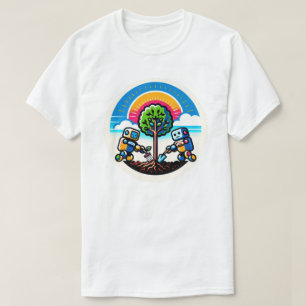 Camiseta AI Tree Planter - Aliado técnico da Natureza