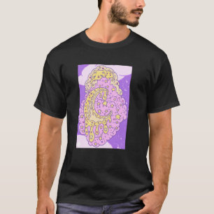 Camiseta Aidadaismo Sem Linha Gato de Creme Derretendo Numa