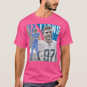Camiseta Aidan Hutchinson Futebol Shirt Tapeçaria 2