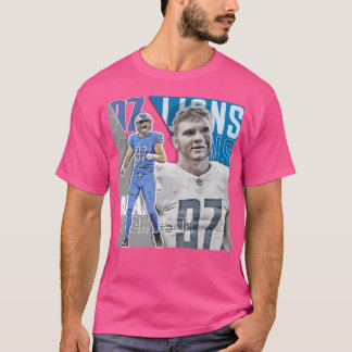 Camiseta Aidan Hutchinson Futebol Shirt Tapeçaria 2