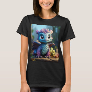 Camiseta Aiden, um Dragão Whimsical