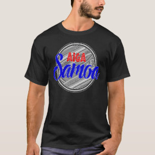 Camiseta Aiga Samoa Aiga Significa Família Em Samoan Samoan
