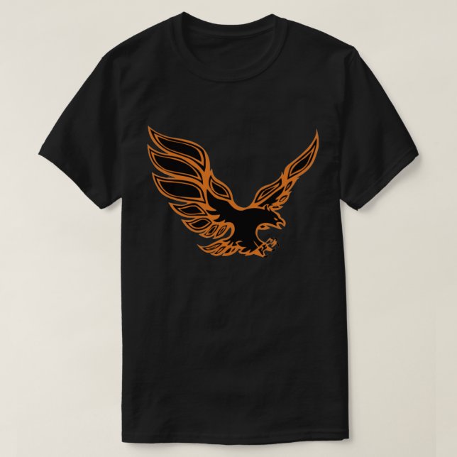 Camiseta Aigle orange (Frente do Design)