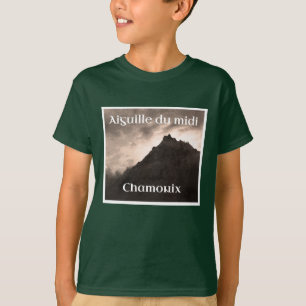 Camiseta Aiguille du Midi, Montanha do Monte Branco