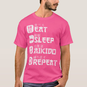 Camiseta Aikido Aikidoka Japonês Artes Marciais Japonesas C