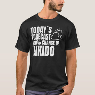 Camiseta Aikido dizendo roupas marciais japonesas Aikido
