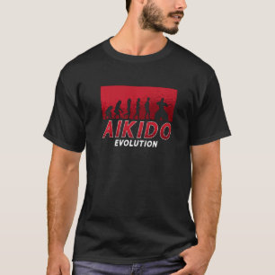 Camiseta Aikido Evolution Martial Samurai Esporte Fighter A