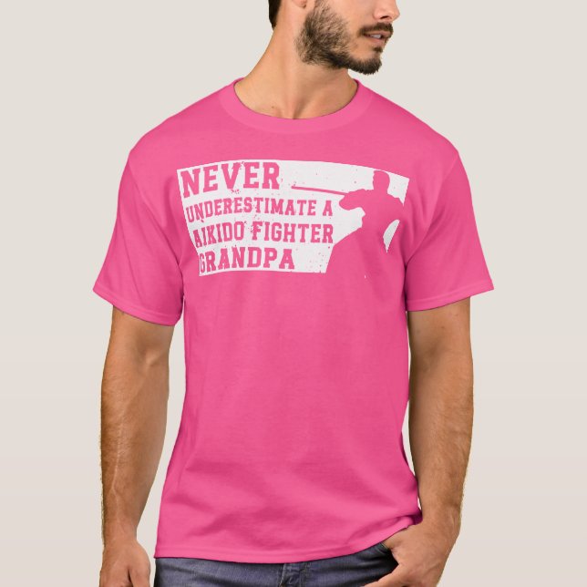 Camiseta Aikido Fighter Avô Aikido Fighter (Frente)