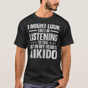 Camiseta Aikido Funny Japonês Combate Esporte
