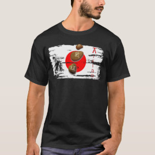 Camiseta Aikido gravado em pedra - Design de Budo