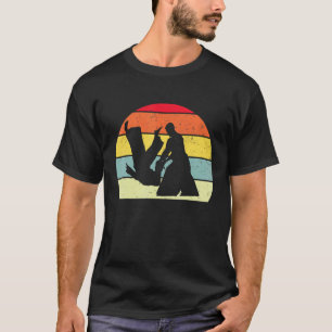 Camiseta AIKIDO Karate Judo Clássico Artes marciais legais
