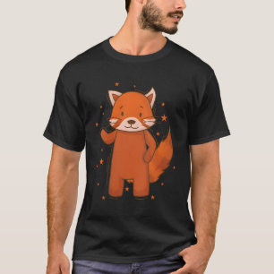 Camiseta Ailuridae Waving Bear Cat Lesser Panda