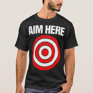 Camiseta Aim Aqui Archery Darts Archer