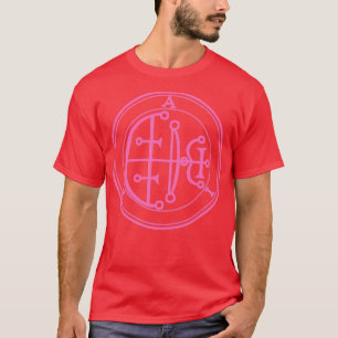Camiseta Aim Sigil Aumenta o Cor-de-Rosa Intelecto Onex27s