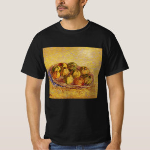 Camiseta Ainda a vida, o cesto de maçãs de Vincent van Gogh