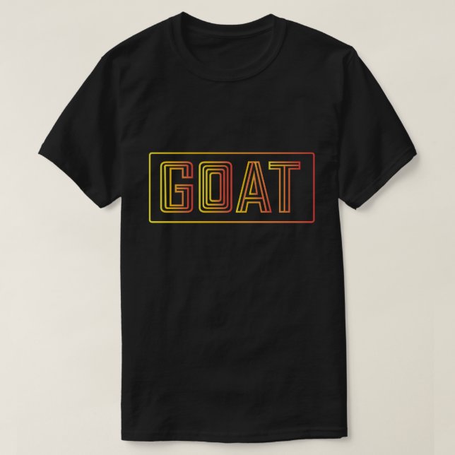 Camiseta Ainda assim, o GOAT (Frente do Design)