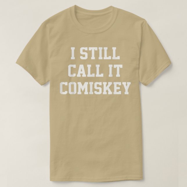 Camiseta AINDA CHAMEI DE COMISKEY Funny Baseball Park  (Frente do Design)