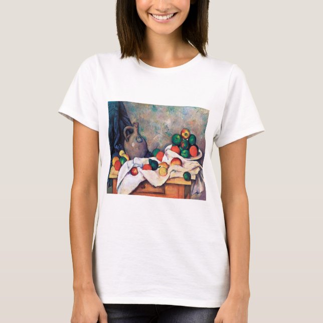 Camiseta Ainda com Frutas, Paul Cezanne (Frente)