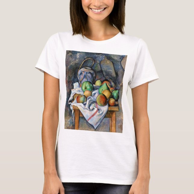 Camiseta Ainda com Frutas, Paul Cezanne (Frente)